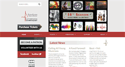 Desktop Screenshot of lethbridgesymphony.org